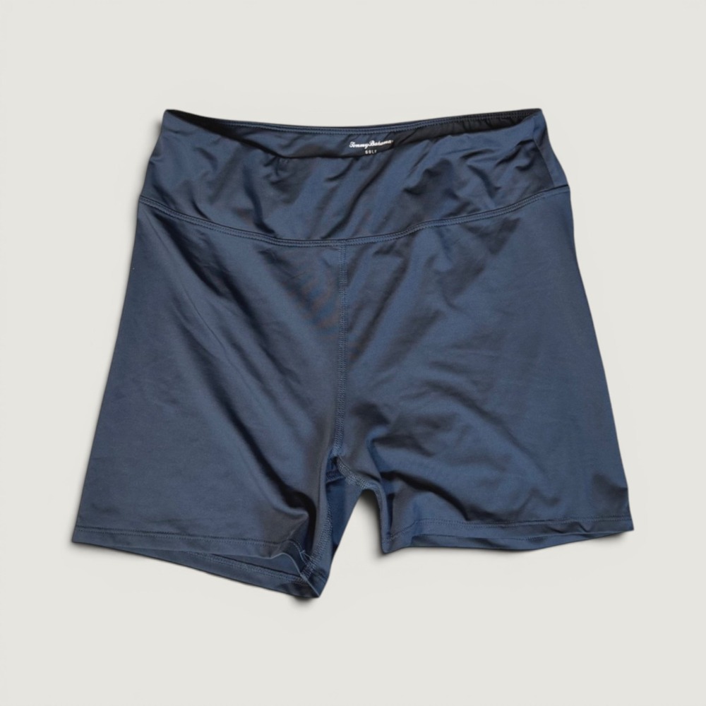 Tommy Bahama Golf Womens Small Navy Blue Active Compression Shorts S/P